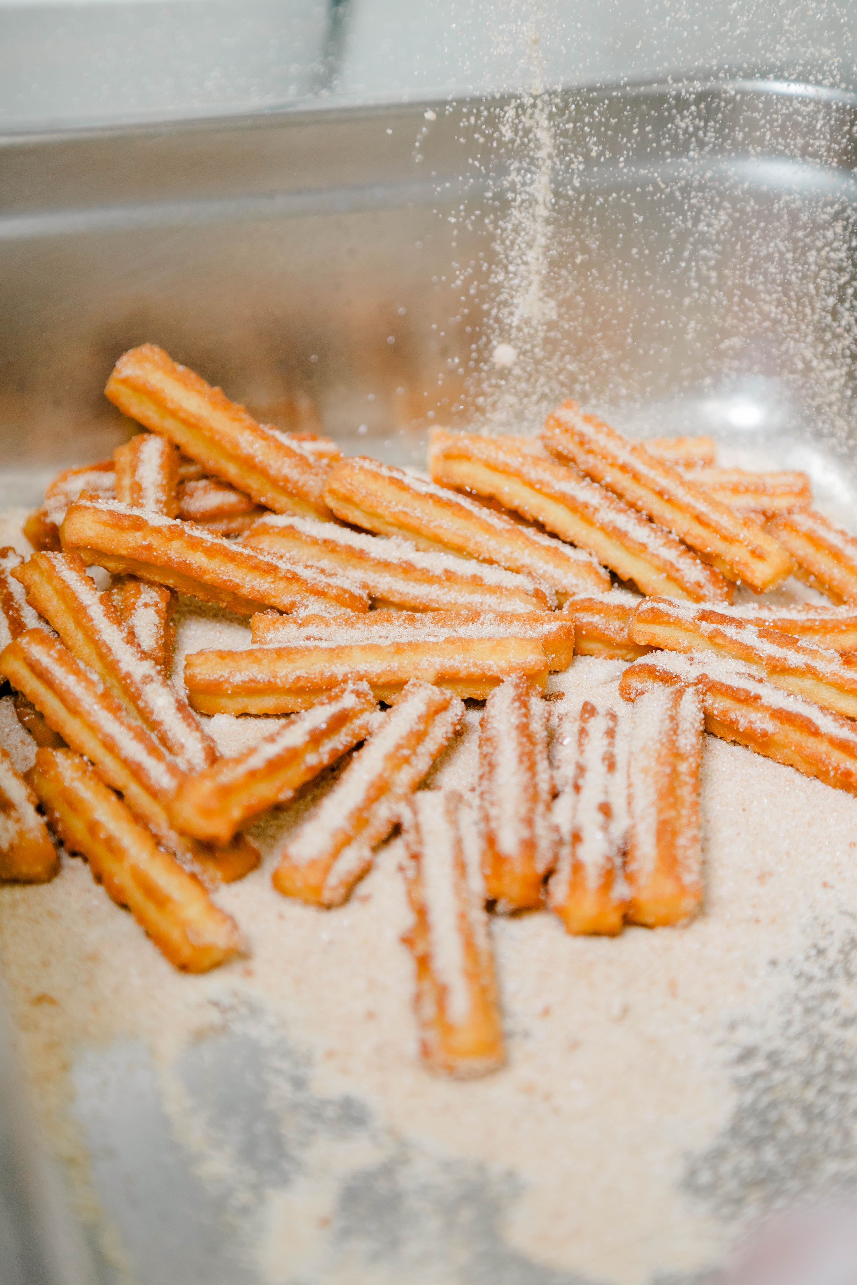 A dozen fresh churros